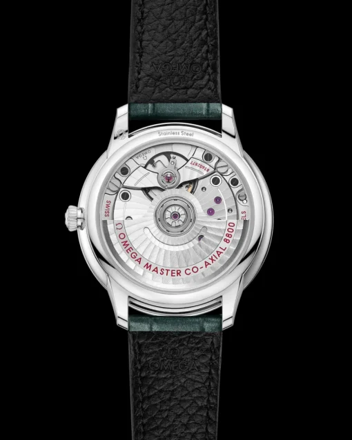 34 mm, acier sur bracelet en cuir|OMEGA Online