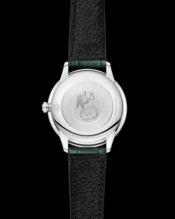 27,5 mm, acier sur bracelet en cuir|OMEGA Clearance