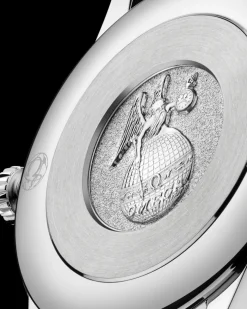 27,5 mm, acier sur bracelet en cuir|OMEGA New