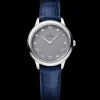 27,5 mm, acier sur bracelet en cuir|OMEGA Clearance