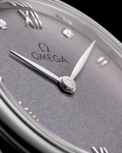 27,5 mm, acier sur bracelet en cuir|OMEGA Clearance