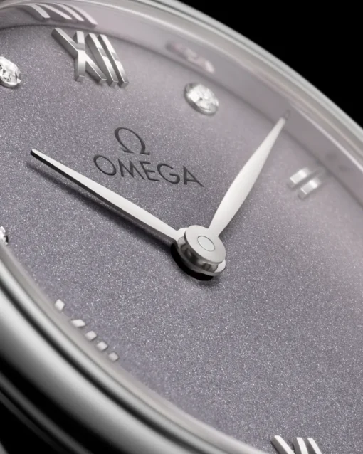 27,5 mm, acier sur bracelet en cuir|OMEGA Clearance
