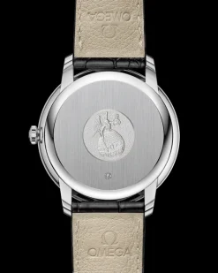 39,5 mm, acier sur bracelet en cuir|OMEGA Best