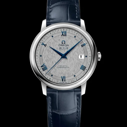 39,5 mm, acier sur bracelet en cuir|OMEGA Online