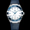 41 mm, acier sur bracelet en cuir|OMEGA Best
