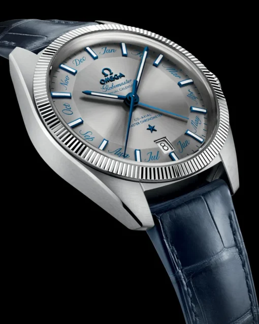 41 mm, acier sur bracelet en cuir|OMEGA Discount