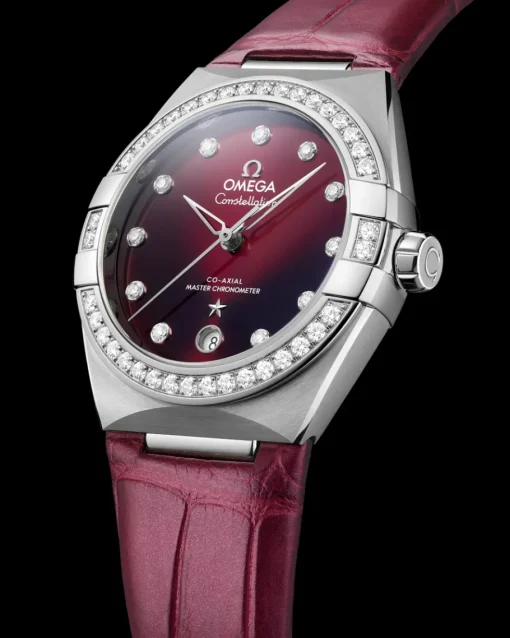 36 mm, acier sur bracelet en cuir|OMEGA New