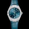 34 mm, acier sur bracelet en cuir|OMEGA Sale