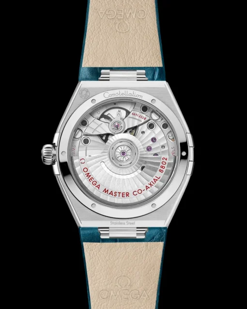 34 mm, acier sur bracelet en cuir|OMEGA Sale