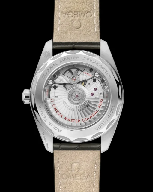 38 mm, acier sur bracelet en cuir|OMEGA Online