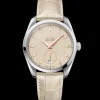38 mm, acier sur bracelet en cuir|OMEGA Sale