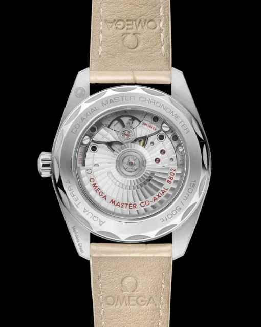 38 mm, acier sur bracelet en cuir|OMEGA Sale