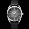 38 mm, acier sur bracelet en cuir|OMEGA Outlet