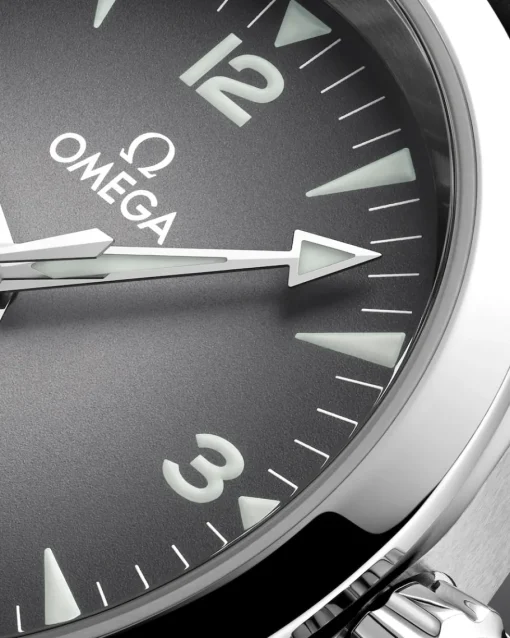 38 mm, acier sur bracelet en cuir|OMEGA Outlet