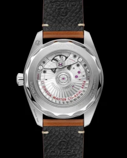 38 mm, acier sur bracelet en cuir|OMEGA Hot