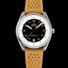 39,5 mm, acier sur bracelet en cuir|OMEGA Outlet