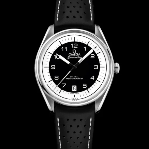 39,5 mm, acier sur bracelet en cuir|OMEGA Outlet