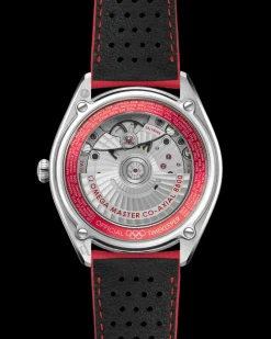 39,5 mm, acier sur bracelet en cuir|OMEGA Hot