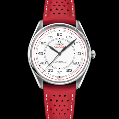 39,5 mm, acier sur bracelet en cuir|OMEGA Outlet