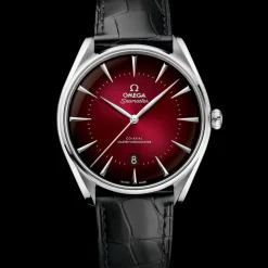 39,5 mm, acier sur bracelet en cuir|OMEGA Best