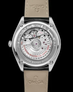 39,5 mm, acier sur bracelet en cuir|OMEGA Best