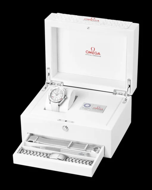 39,5 mm, acier sur bracelet en cuir|OMEGA Hot