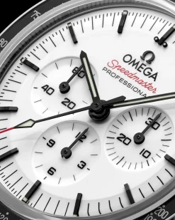 42 mm, acier sur bracelet en cuir|OMEGA Sale