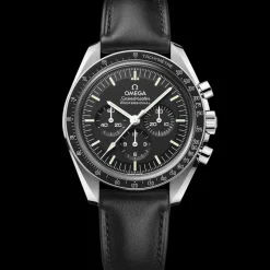 42 mm, acier sur bracelet en cuir|OMEGA Hot