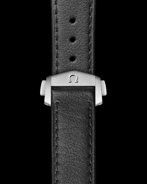 42 mm, acier sur bracelet en cuir|OMEGA Hot