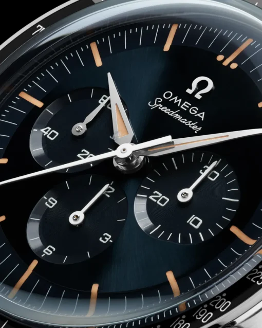 39,7 mm, acier sur bracelet en cuir|OMEGA Clearance