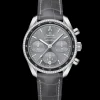 38 mm, acier sur bracelet en cuir|OMEGA Hot