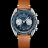43 mm, acier sur bracelet en cuir|OMEGA Clearance