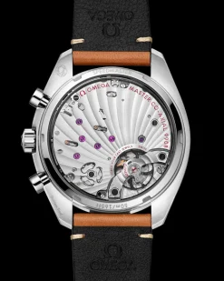 43 mm, acier sur bracelet en cuir|OMEGA Clearance