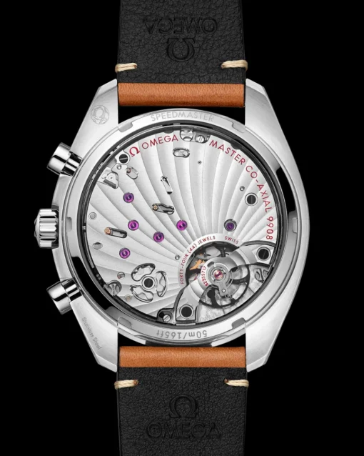 43 mm, acier sur bracelet en cuir|OMEGA Clearance