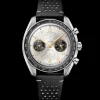 43 mm, acier sur bracelet en cuir|OMEGA Discount