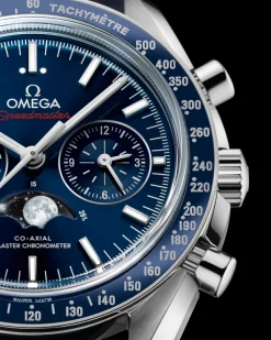 44,25 mm, acier sur bracelet en cuir|OMEGA Best