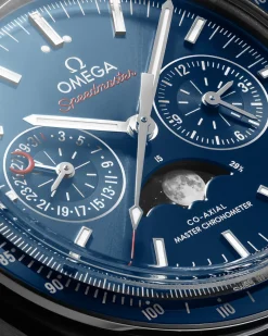 44,25 mm, acier sur bracelet en cuir|OMEGA Best