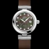 34 mm, acier sur bracelet en cuir|OMEGA Clearance