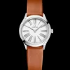 26 mm, acier sur bracelet en cuir|OMEGA Fashion