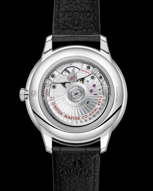 41 mm, acier sur bracelet en cuir|OMEGA Online
