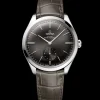 40 mm, acier sur bracelet en cuir|OMEGA Best