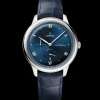 41 mm, acier sur bracelet en cuir|OMEGA New