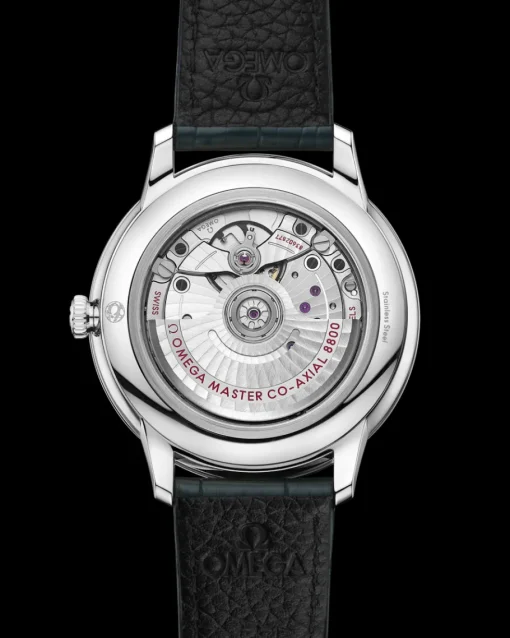 40 mm, acier sur bracelet en cuir|OMEGA Fashion