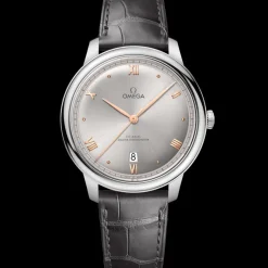40 mm, acier sur bracelet en cuir|OMEGA Sale