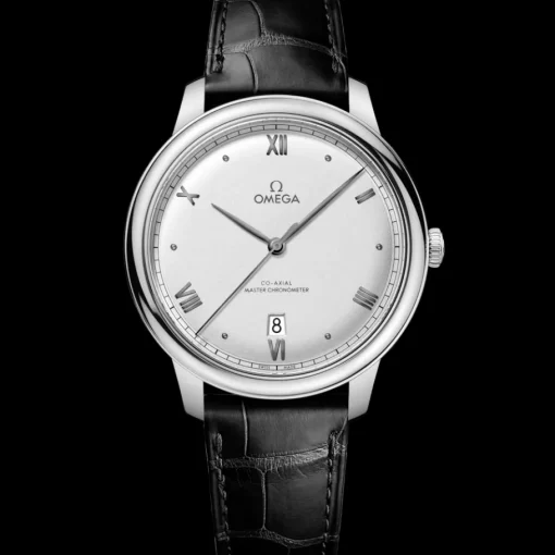 40 mm, acier sur bracelet en cuir|OMEGA Hot