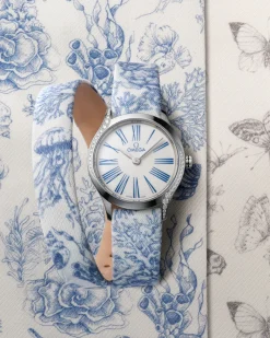26 mm, acier sur toile de jouy|OMEGA New