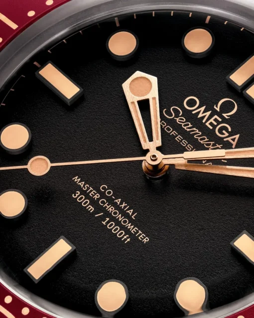 42 mm, Bronze gold sur bracelet caoutchouc|OMEGA New