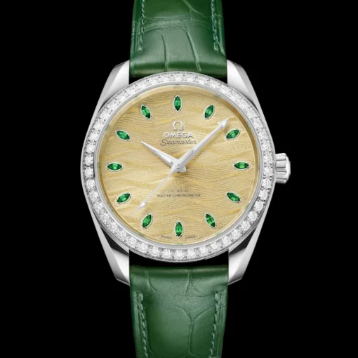 38 mm, Canopus Gold™ sur alligator|OMEGA New