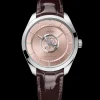 43 mm, Canopus Gold™ sur bracelet en cuir|OMEGA Online