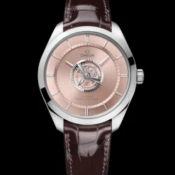 43 mm, Canopus Gold™ sur bracelet en cuir|OMEGA Online